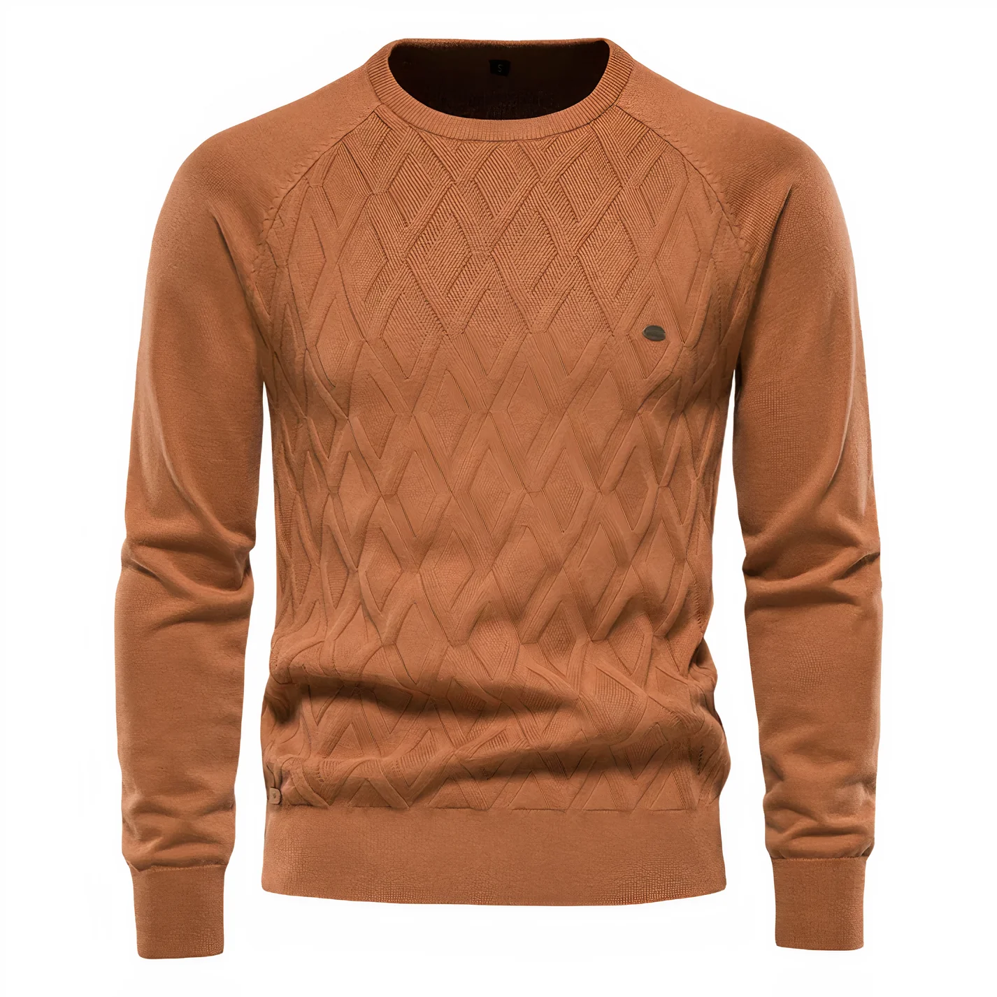 Strickpullover mit Rautenmuster für Männer - Adam - Image 2