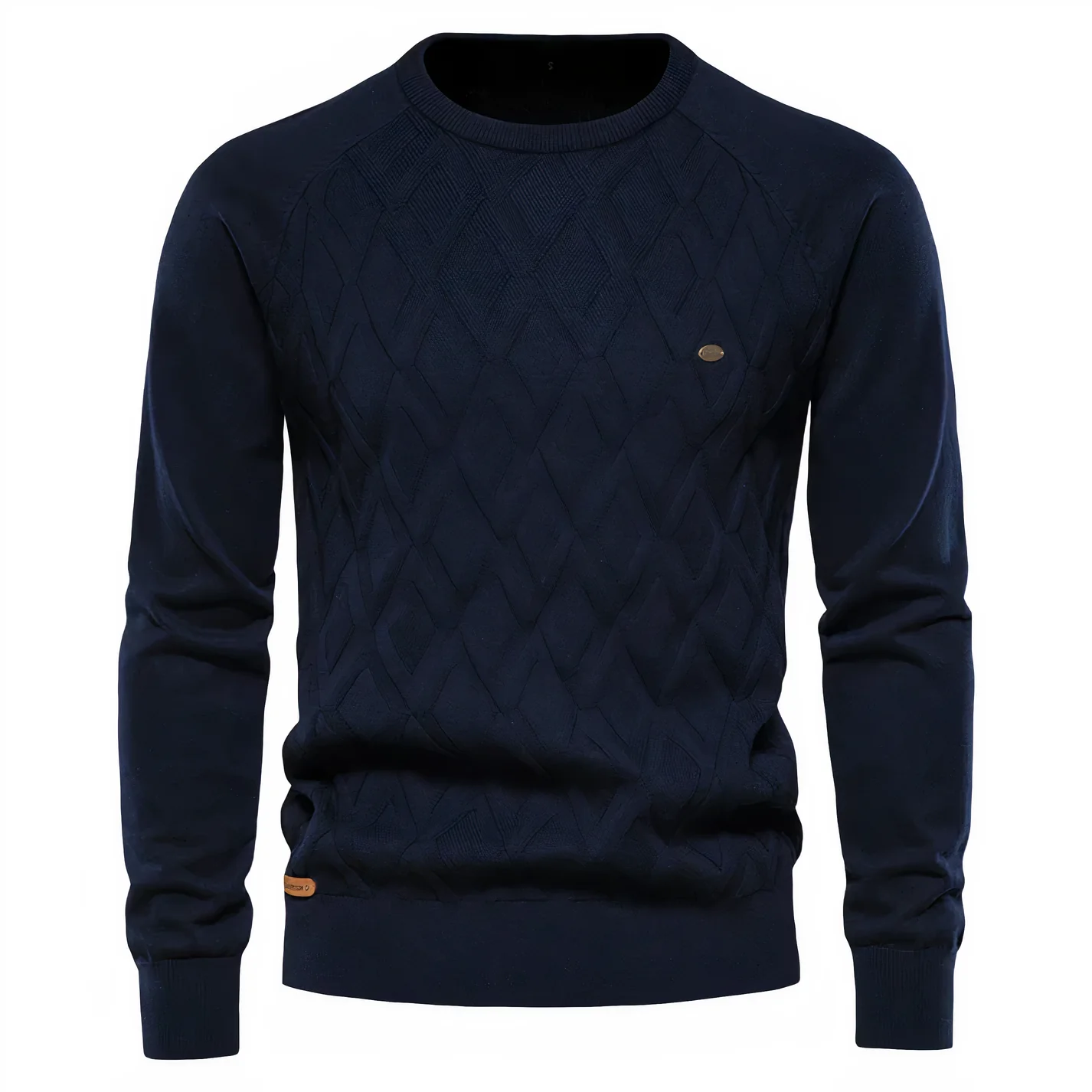 Strickpullover mit Rautenmuster für Männer - Adam - Image 6