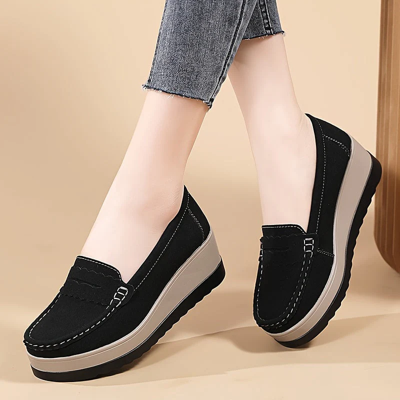 StrideLux™ – Bequeme Plateau Loafer für Damen - Image 9