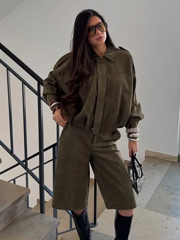 Stylische Übergangsjacke für Damen | Grün - Image 2