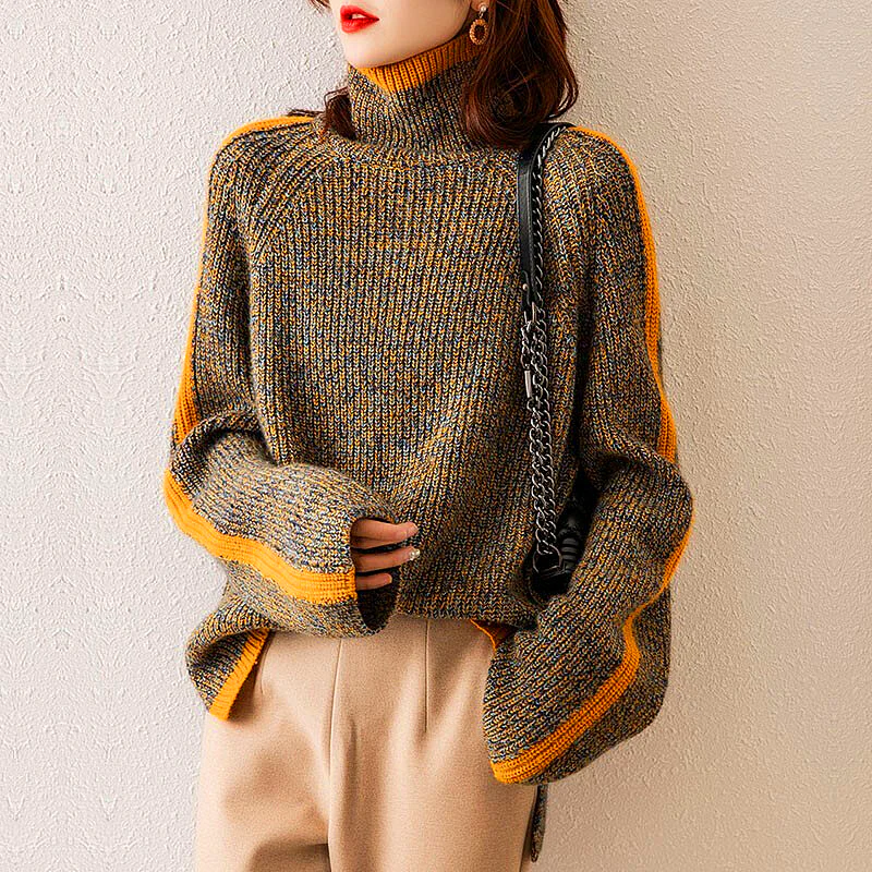 Stylischer Rollkragenpullover für Damen | Gemütlich - Image 2