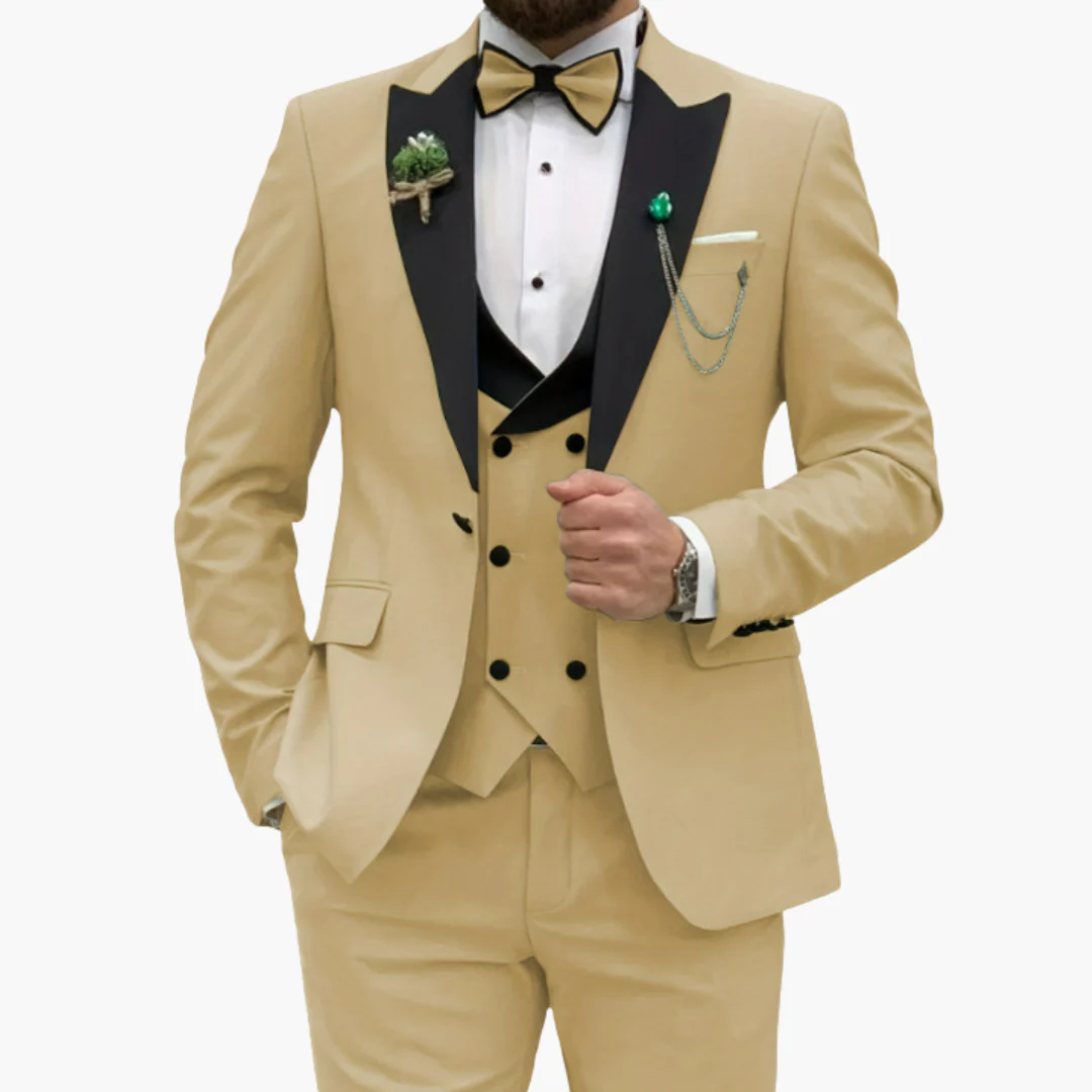 Stylisher Slim Fit Anzug - moderner Look für Herren zur Hochzeit - Image 10