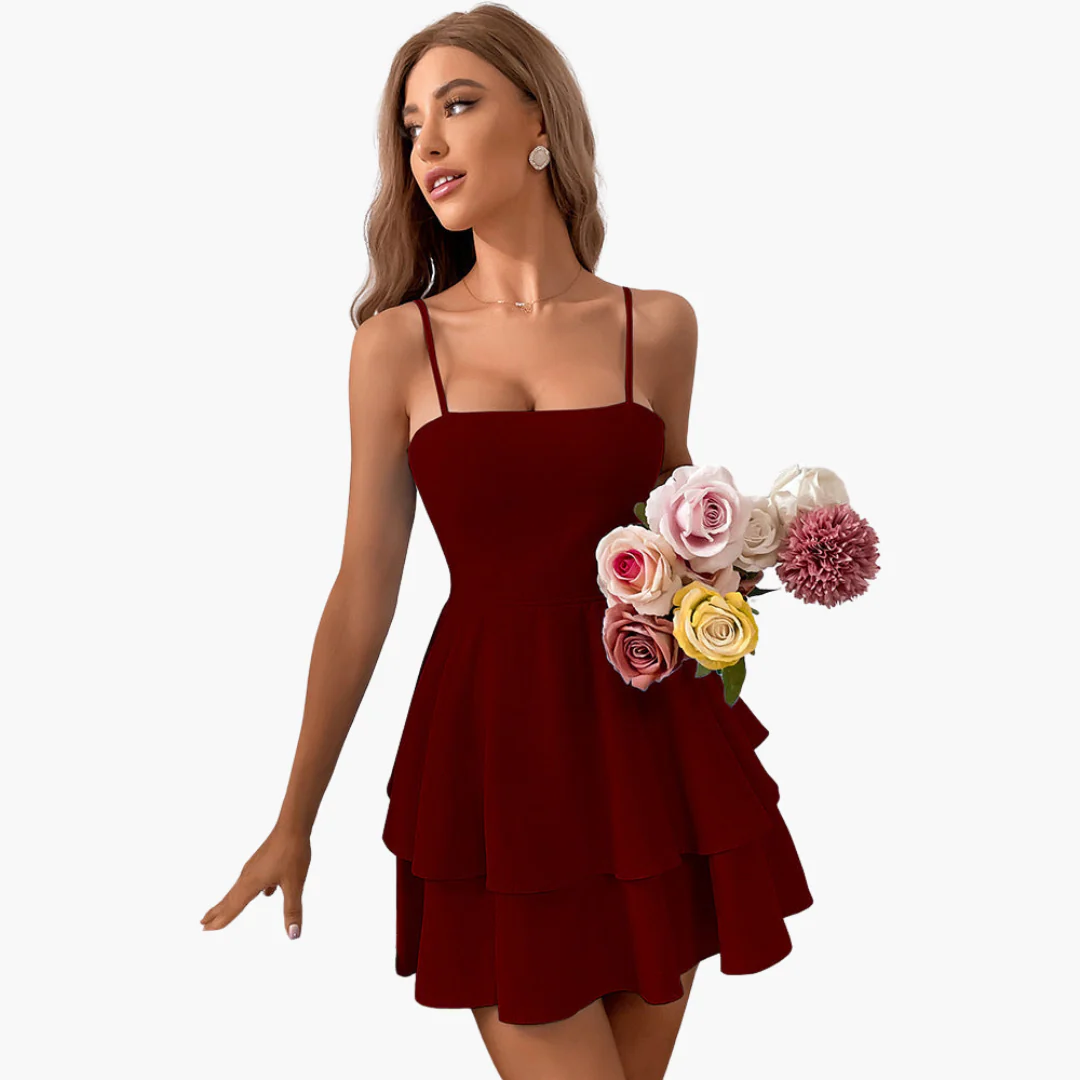 Summer Mini Dress für Frauen - Spaghetti Straps & Flowy Fit - Image 5