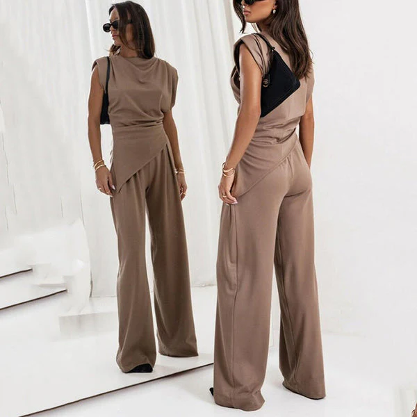 SUNA - ELEGANTES ZWEITEILER-SET IN UNIFARBE - Image 9