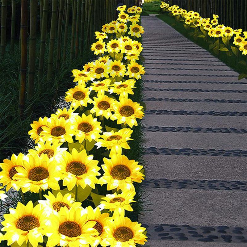 SunBloom verkaufsfertige Sonnenblumen-Hausgartenlampe - Image 2