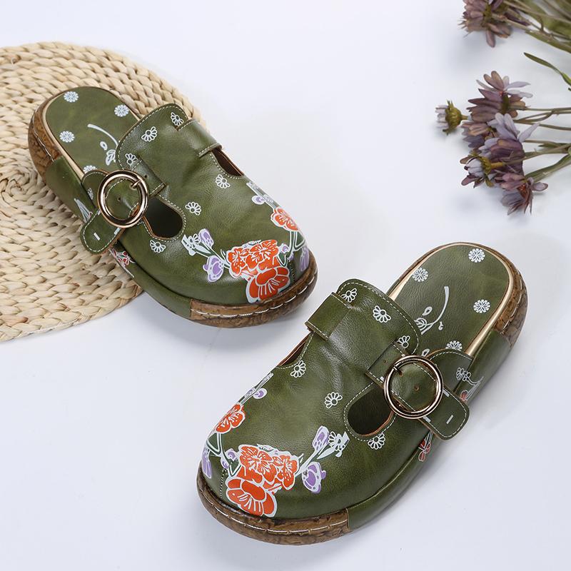 Susa - Handgemachte Blumen Hausschuhe für Damen - Image 6