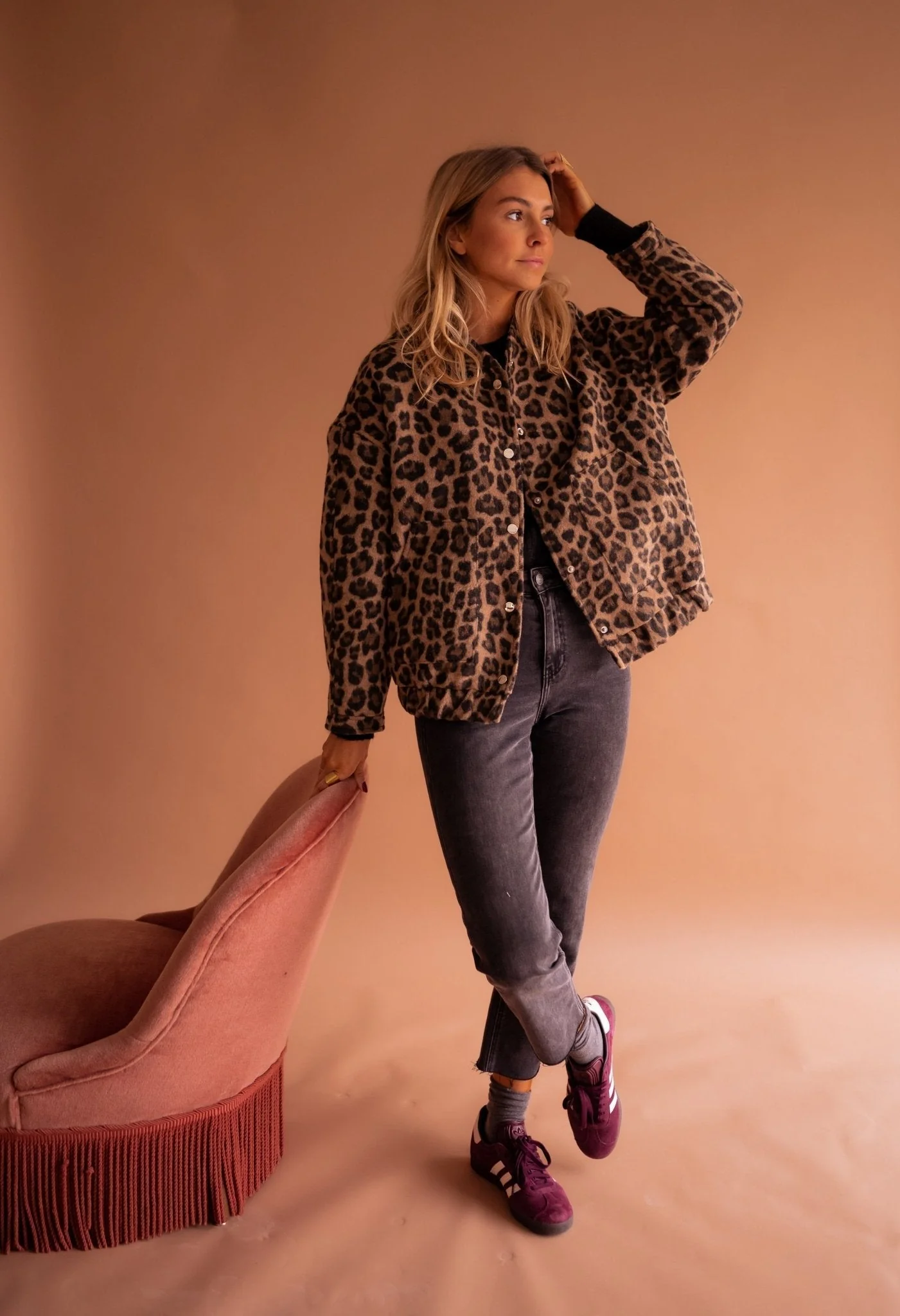 Susanne™ | Trendige Jacke mit Leopardenmuster - Image 3
