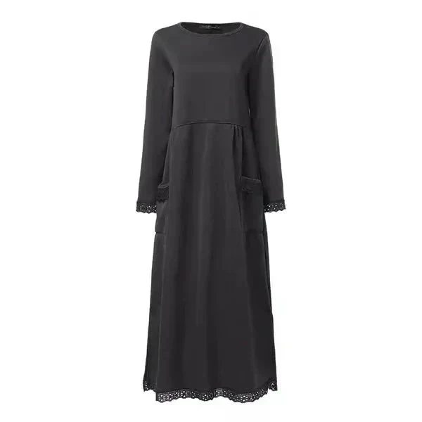 SVEA - LANGES STRICKKLEID IM LOCKEREN SCHNITT