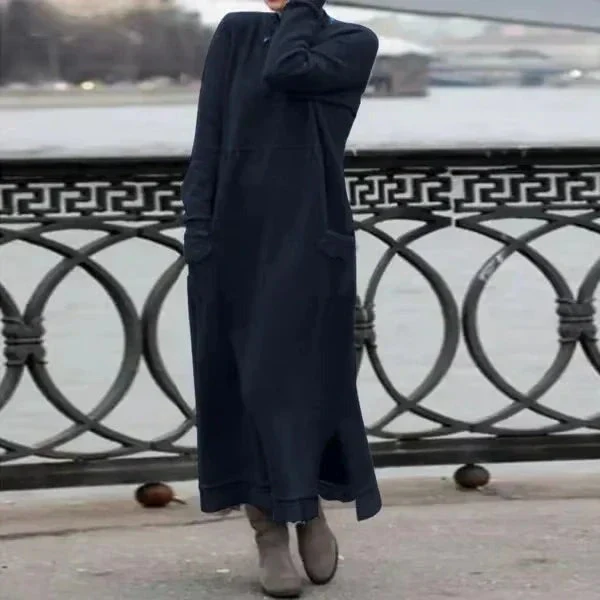SVEA - LANGES STRICKKLEID IM LOCKEREN SCHNITT - Image 8