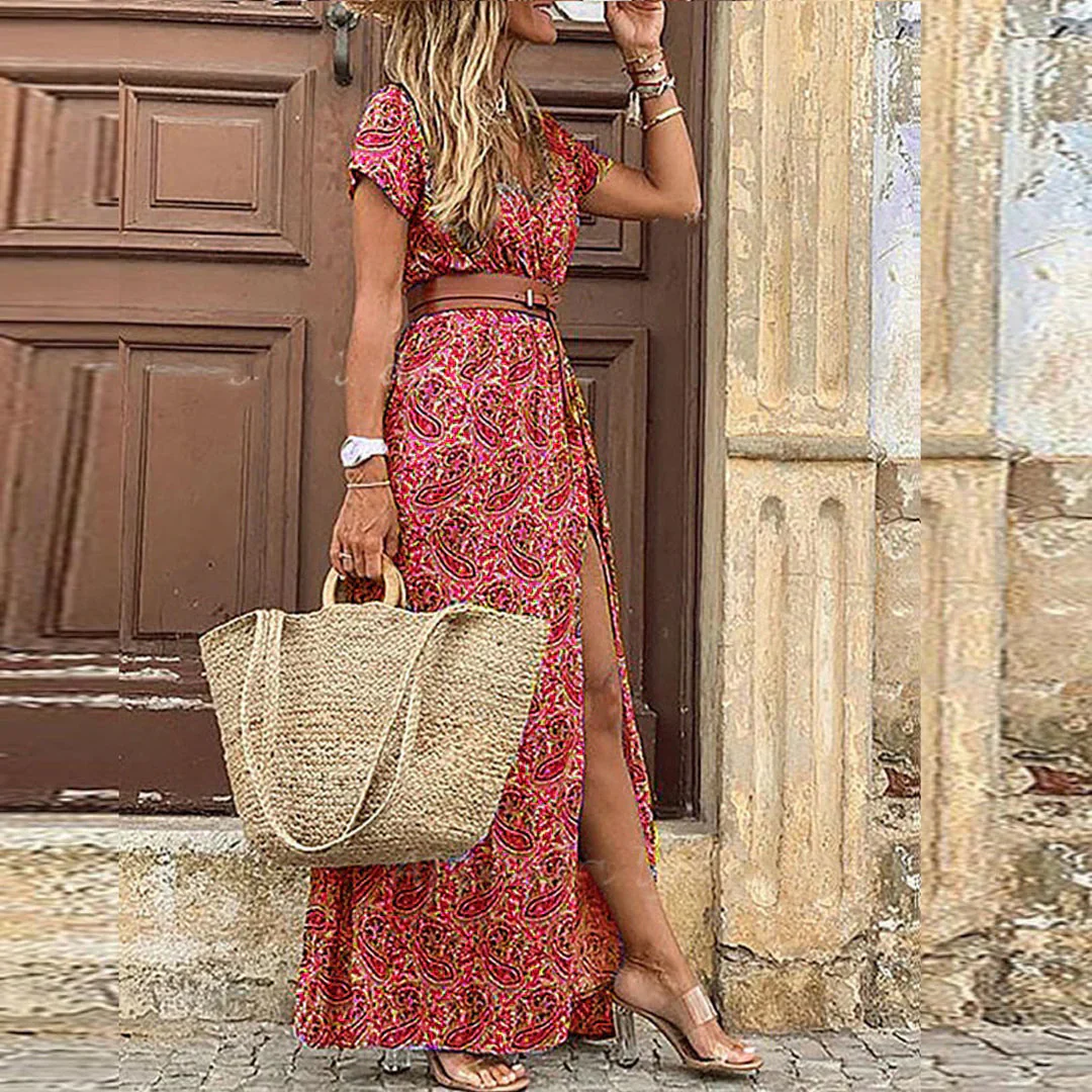 Sybella – Luftiges Boho Maxikleid - Image 4