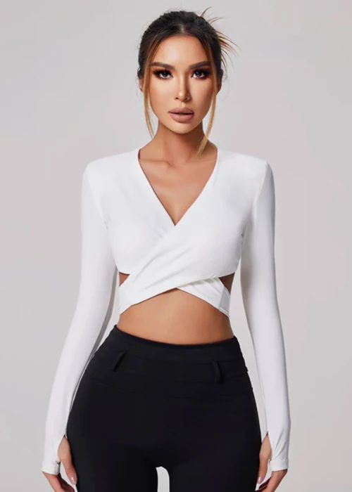 T-Shirt - Céleste - Integrierte Muscheln - Image 5
