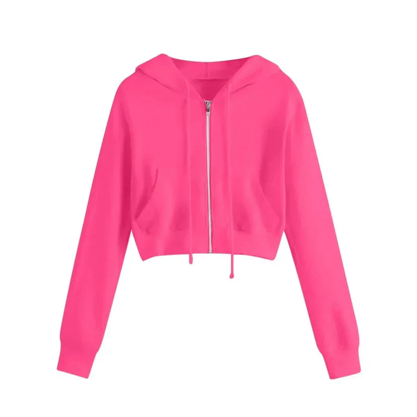 Tahlia | Stylischer Shorty Hoodi - Image 2