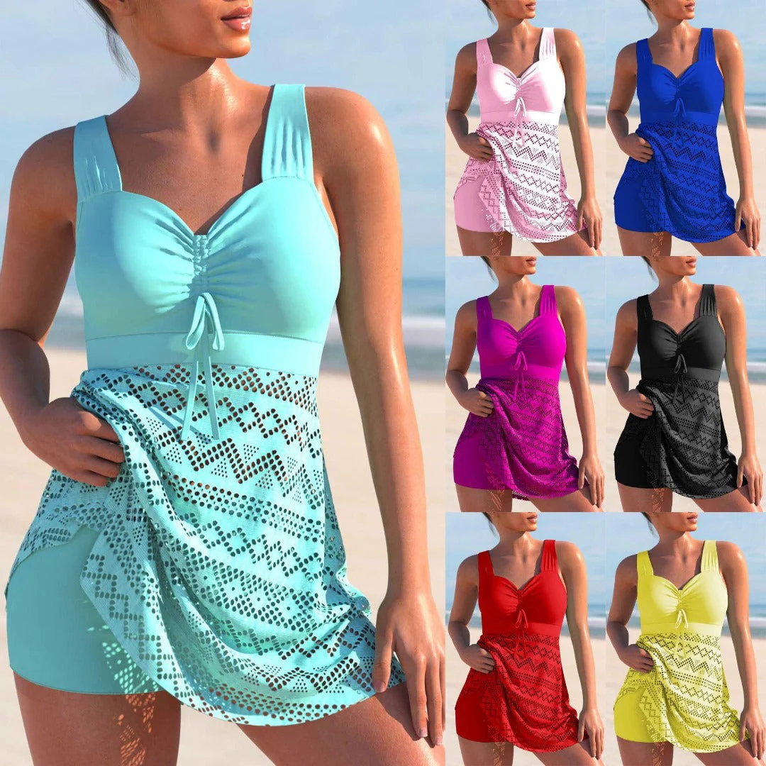 Tamar Damen Tankini-Set Gesteppt