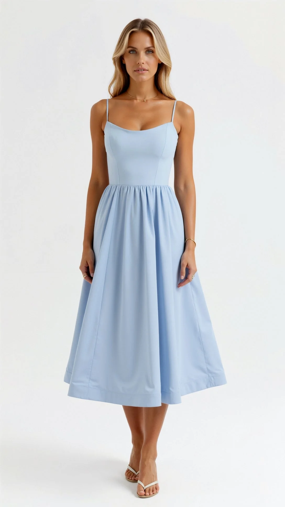 Tamara Fließendes Midikleid - Image 10