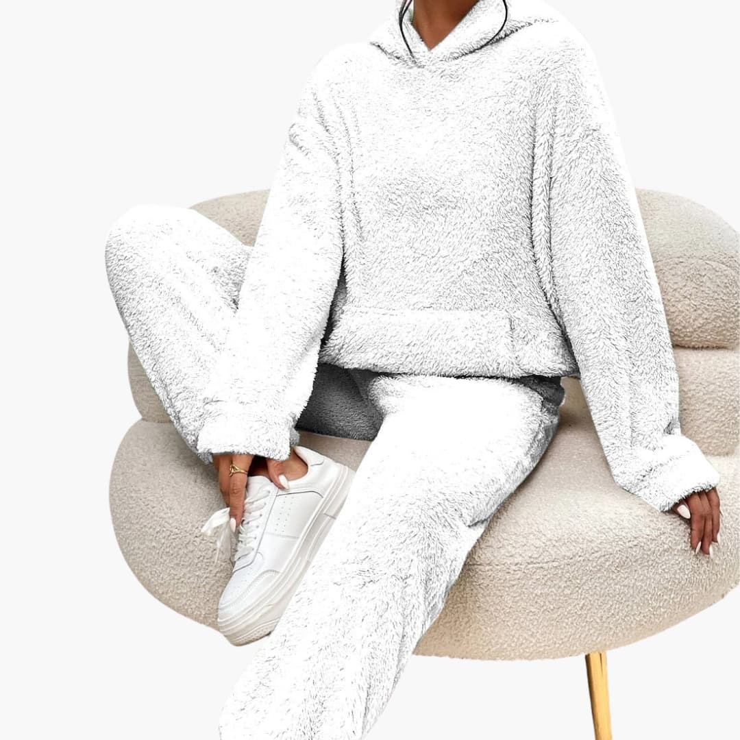 Teddy Hoodie Loungewear für Damen - Image 2