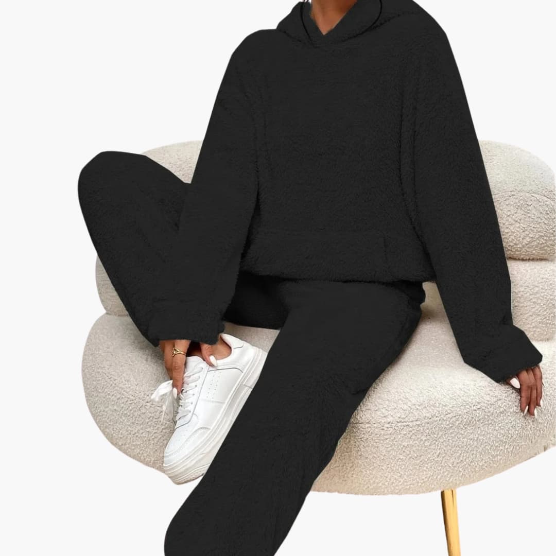 Teddy Hoodie Loungewear für Damen - Image 4
