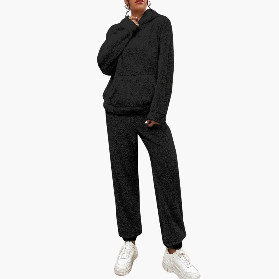 Teddy Hoodie Loungewear für Damen - Image 5