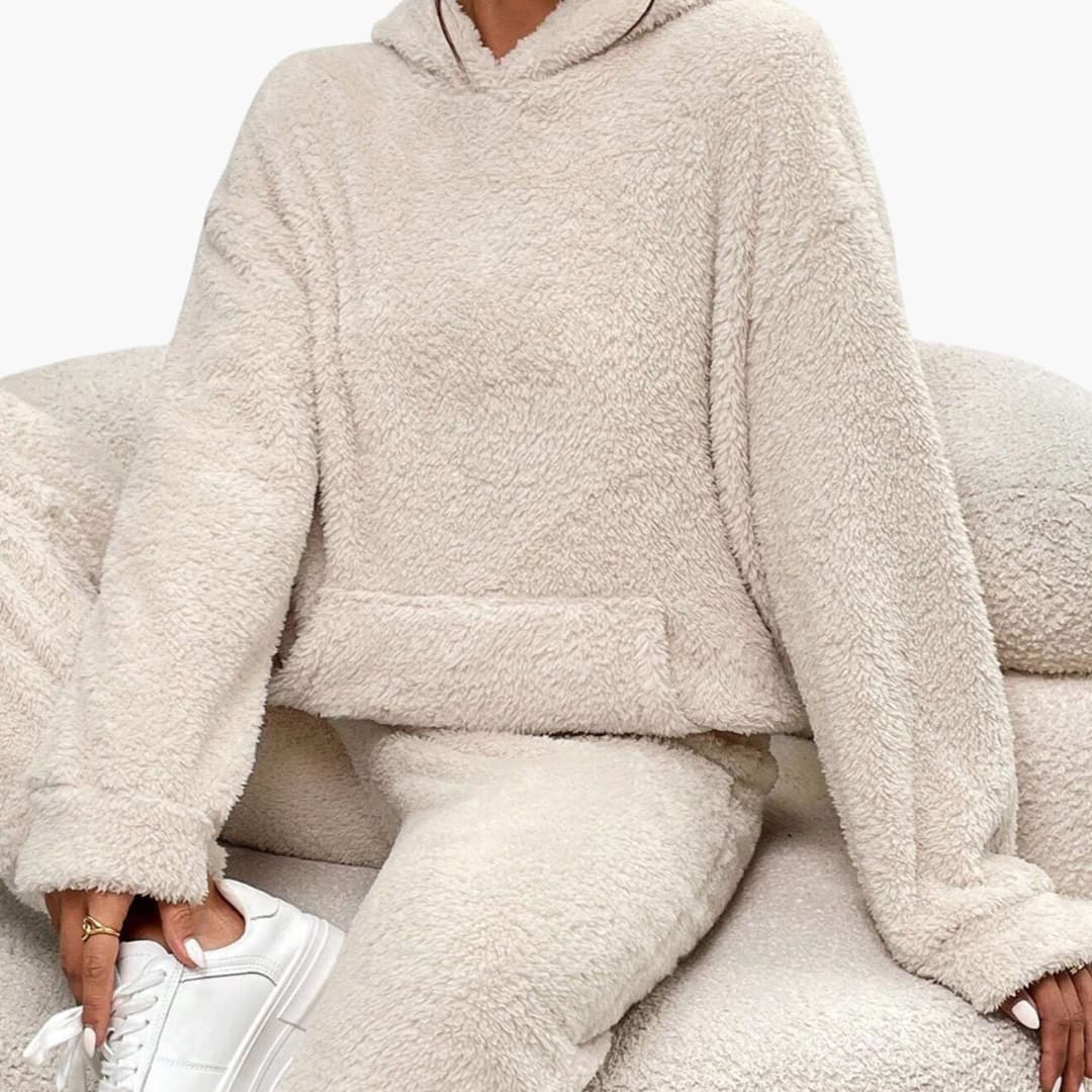 Teddy Hoodie Loungewear für Damen - Image 8