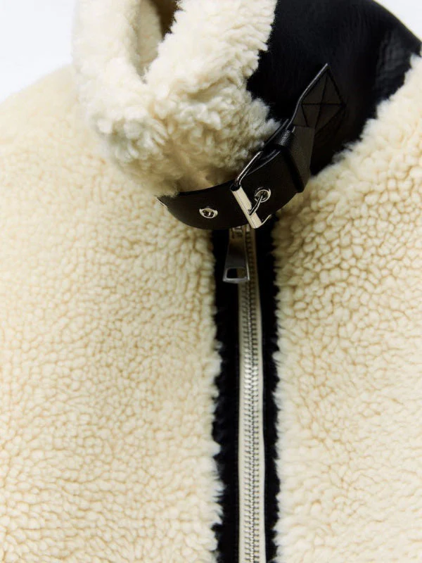 Teddyjacke aus Kunstfell für Damen – Elegante Winterjacke - Image 2