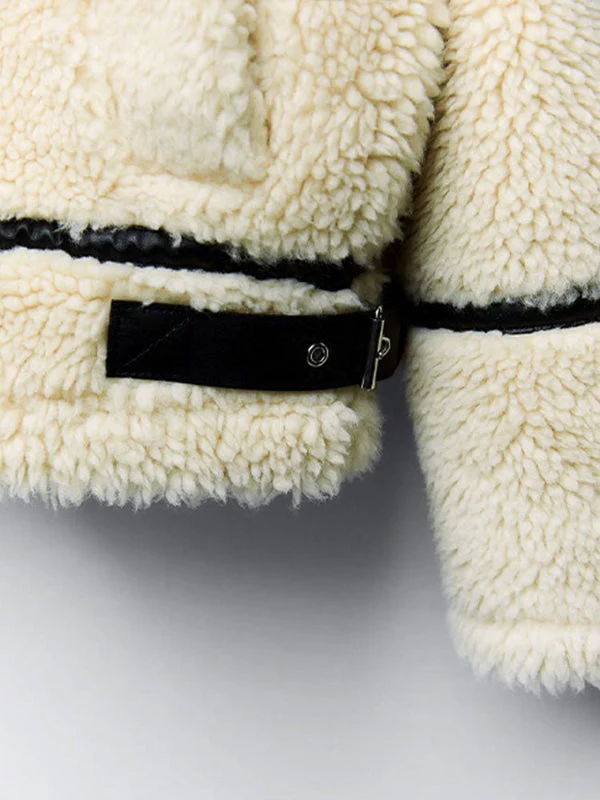 Teddyjacke aus Kunstfell für Damen – Elegante Winterjacke - Image 3