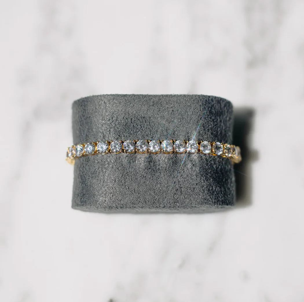 TENNIS ARMBAND | GOLD - Image 2