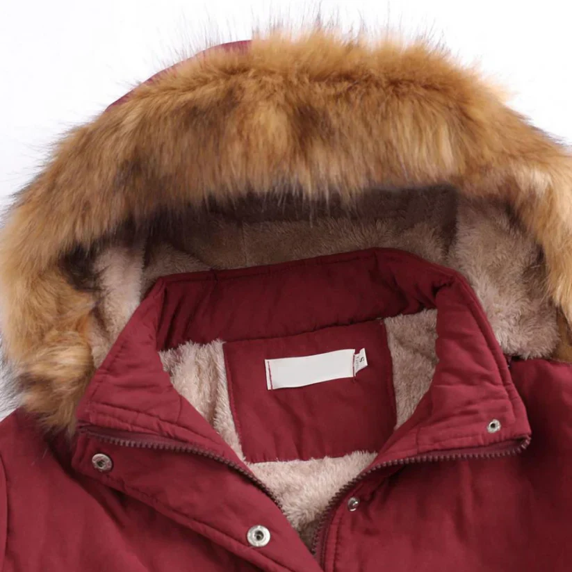 TERESA - GEPOLSTERTE BAUMWOLLJACKE MIT KAPUZE - Image 3