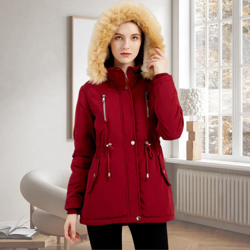 TERESA - GEPOLSTERTE BAUMWOLLJACKE MIT KAPUZE - Image 6