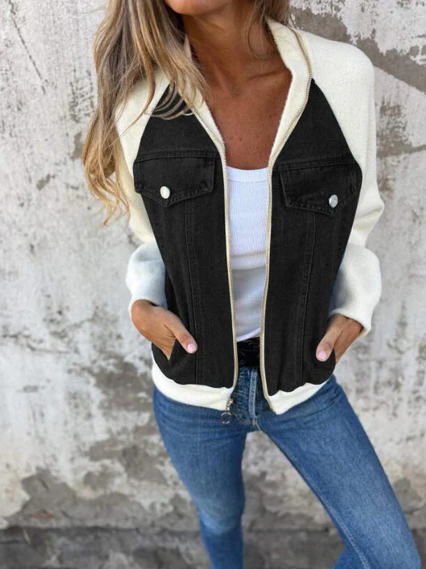 Tessa™ | Lässige Reißverschlussjacke mit V-Ausschnitt - Image 6