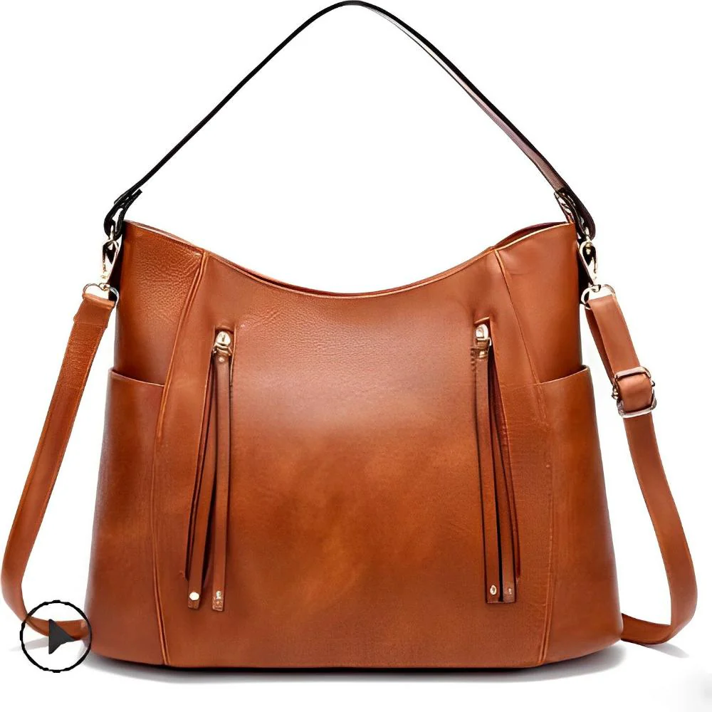 Tessa | Vintage Schultertasche im klassischen und zeitlosen Design