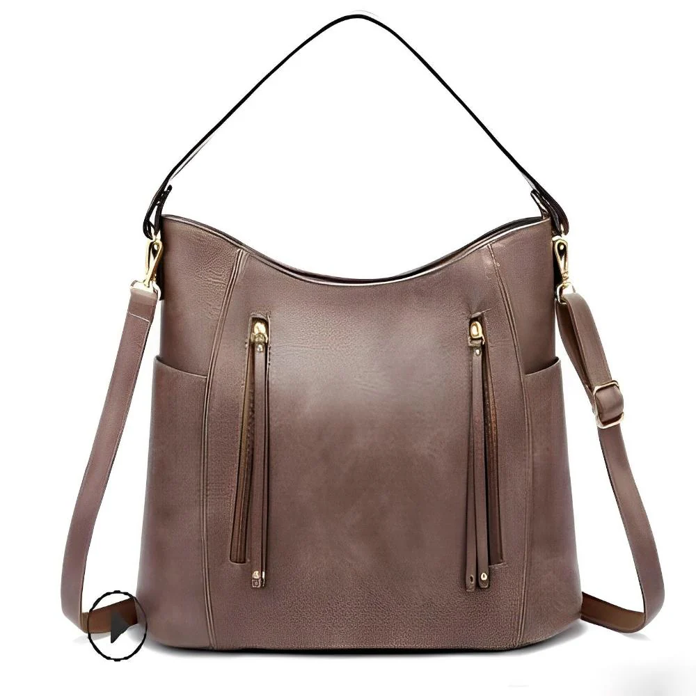 Tessa | Vintage Schultertasche im klassischen und zeitlosen Design - Image 9