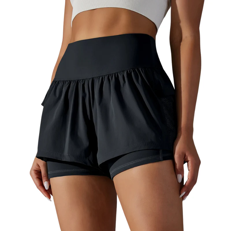 Tevaro | Atmungsaktive Kurze Sporthose für Damen Sommer - Image 5