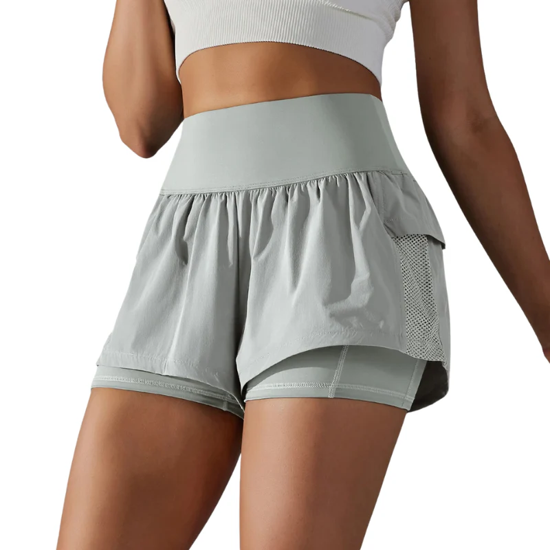 Tevaro | Atmungsaktive Kurze Sporthose für Damen Sommer - Image 7
