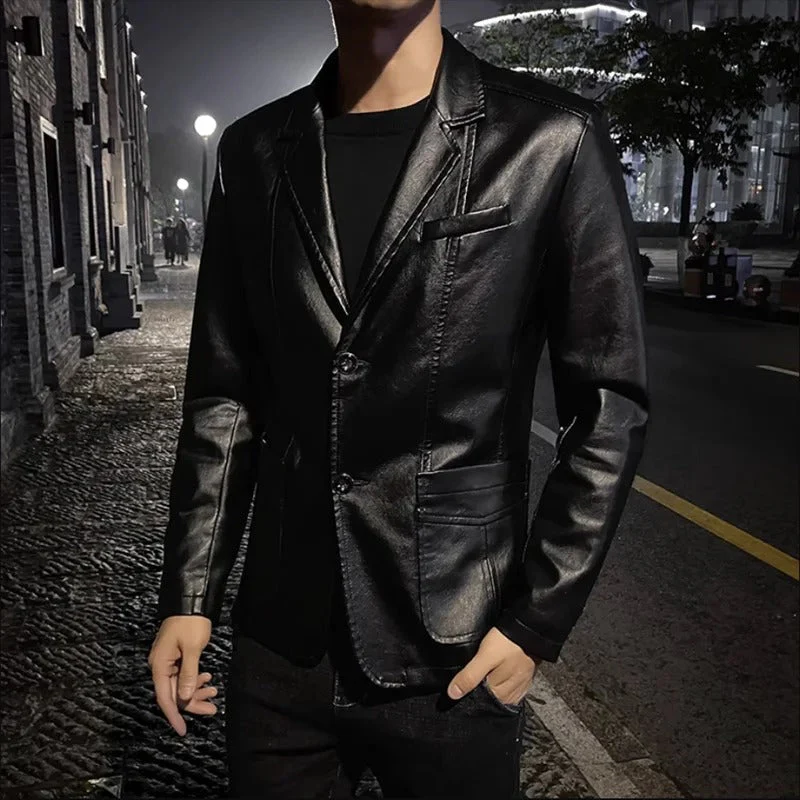 Thaddäus® | Business Casual Lederjacke - Image 4