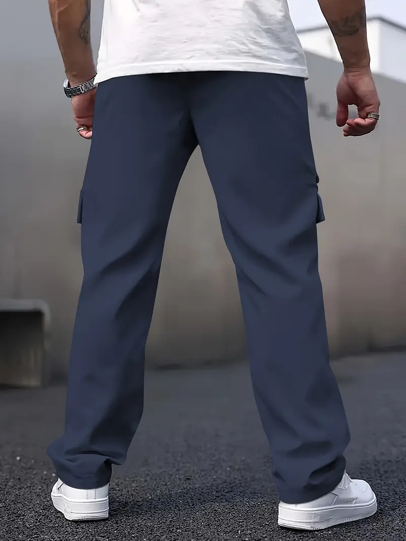 Thaddeus – Lässige Fracht Hose Mit Kordelzug In Der Taille - Image 4
