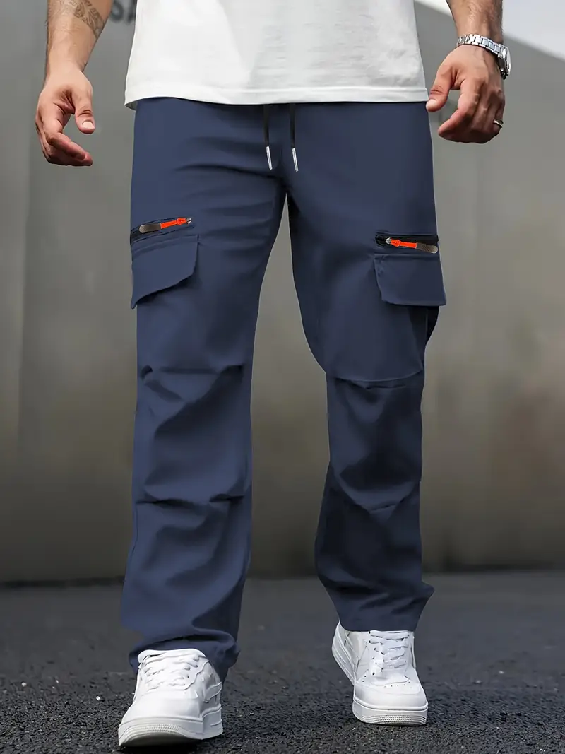 Thaddeus – Lässige Fracht Hose Mit Kordelzug In Der Taille - Image 7