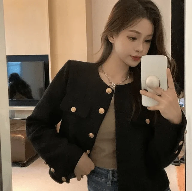 Thania Tweed-Blazer