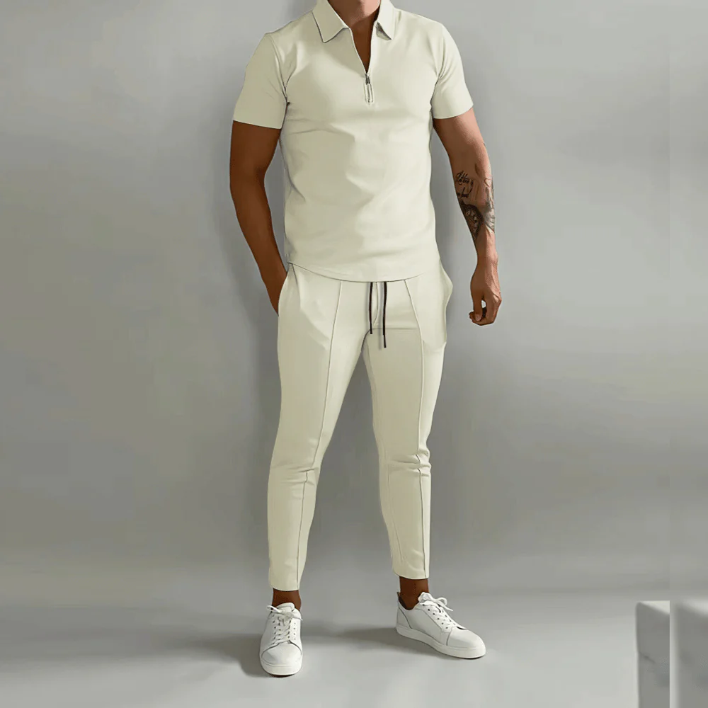 Thanos | Schlanke Passform Komfort Herren Jogginganzug Set - Image 3