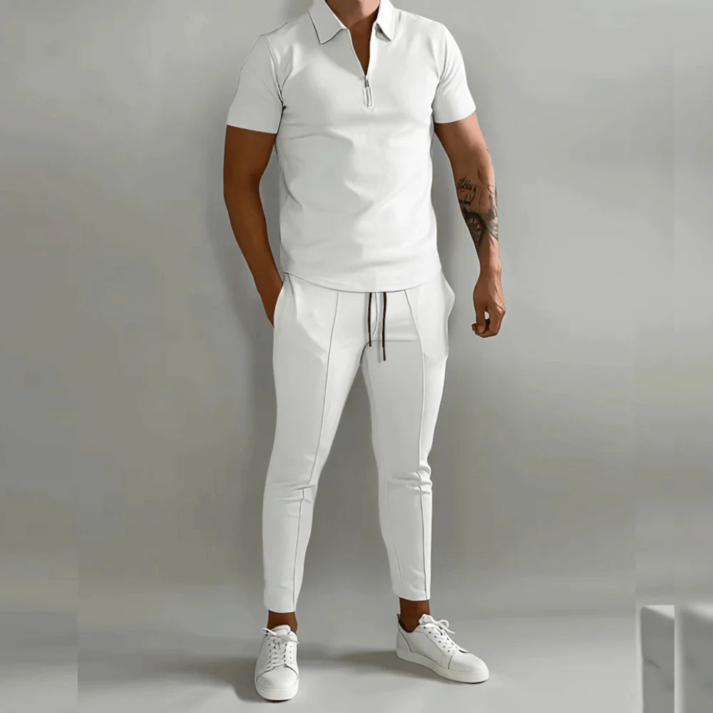 Thanos | Schlanke Passform Komfort Herren Jogginganzug Set - Image 5