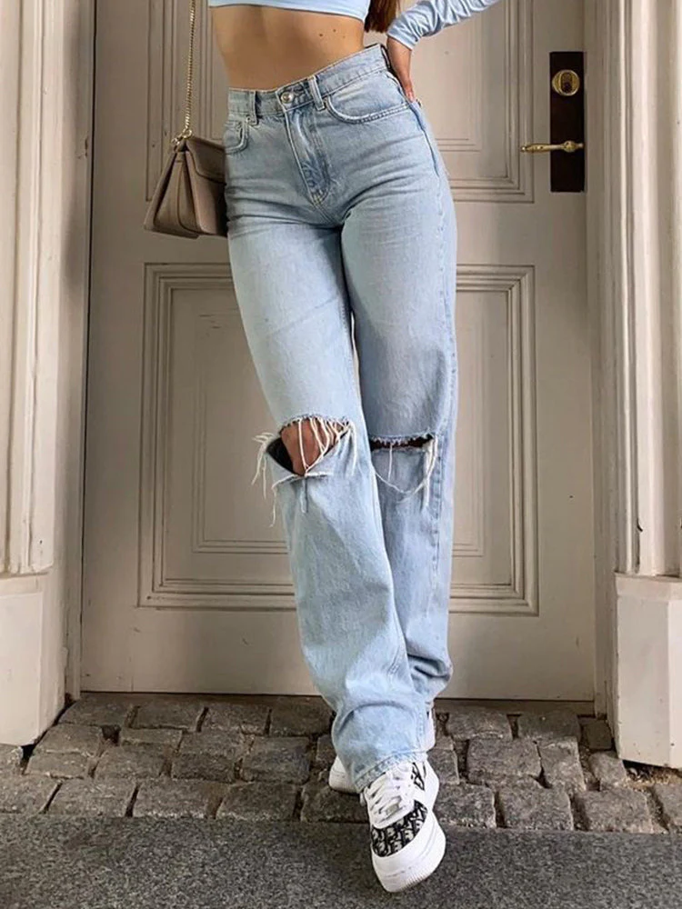 Thea - Stylische Baggy Jeans für Frauen - Image 2