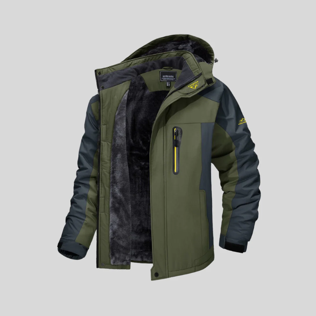 Theodor | Technische Winterjacke für Herren Fleecefutter - Image 2