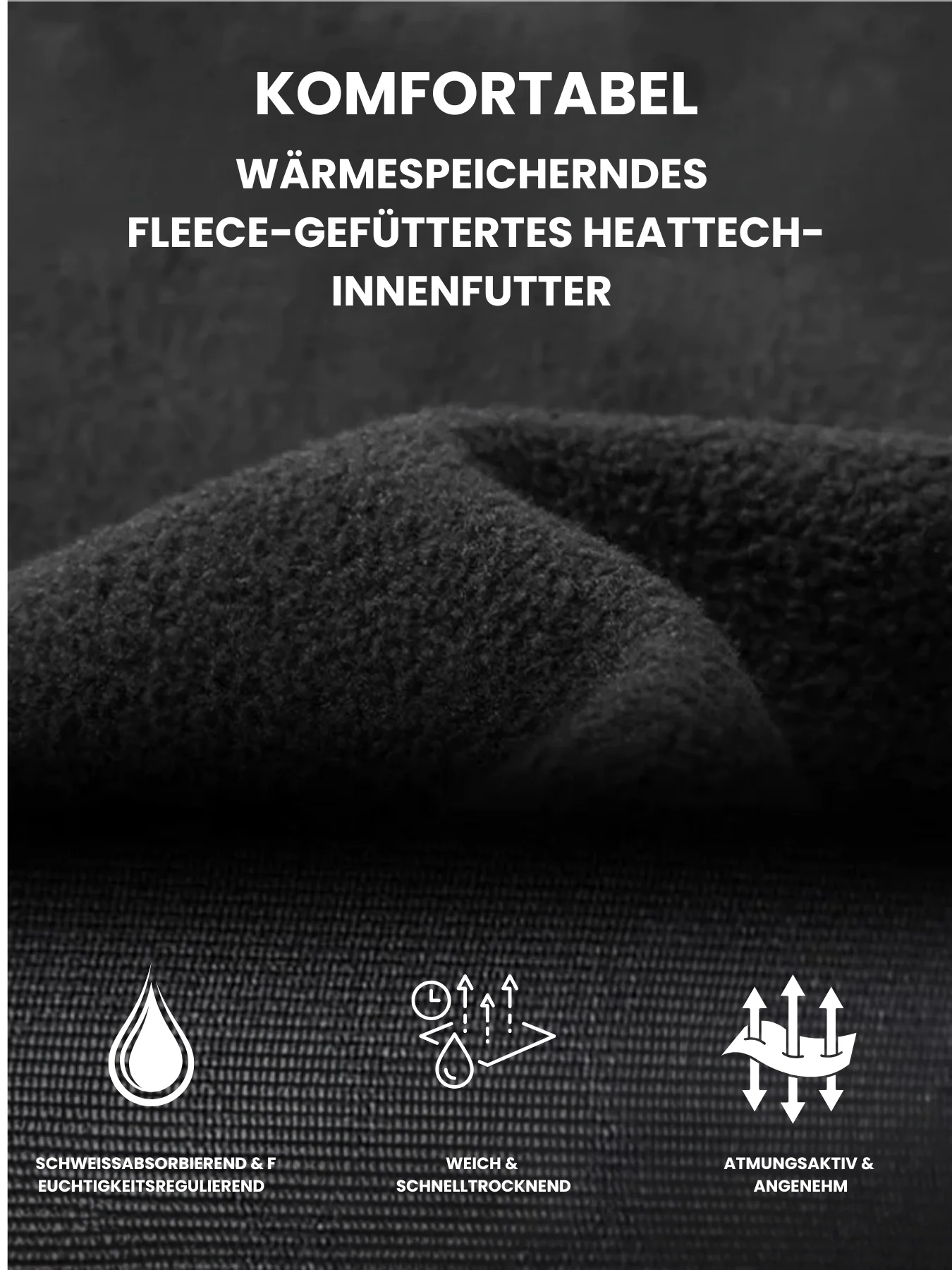 Thermano | Thermisches Langarmshirt für Herren Slim Fit Herbst
