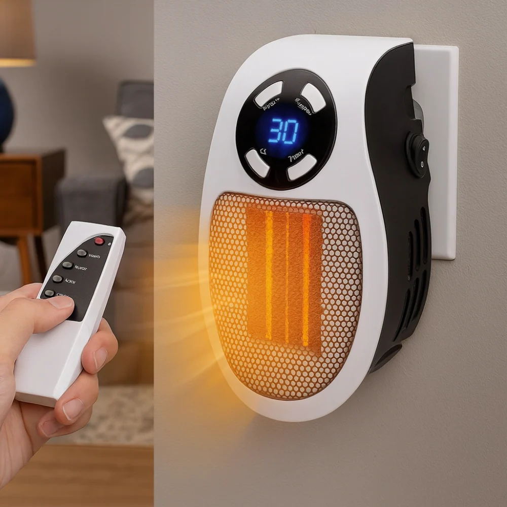 ThermoWave | Wandmontierter Keramikheizkörper mit Fernbedienung und Schnellaufheizung - Image 5