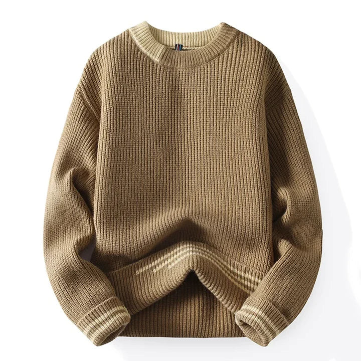 THILO - GROBER STRICKPULLOVER MIT RUNDAUSSCHNITT - Image 9