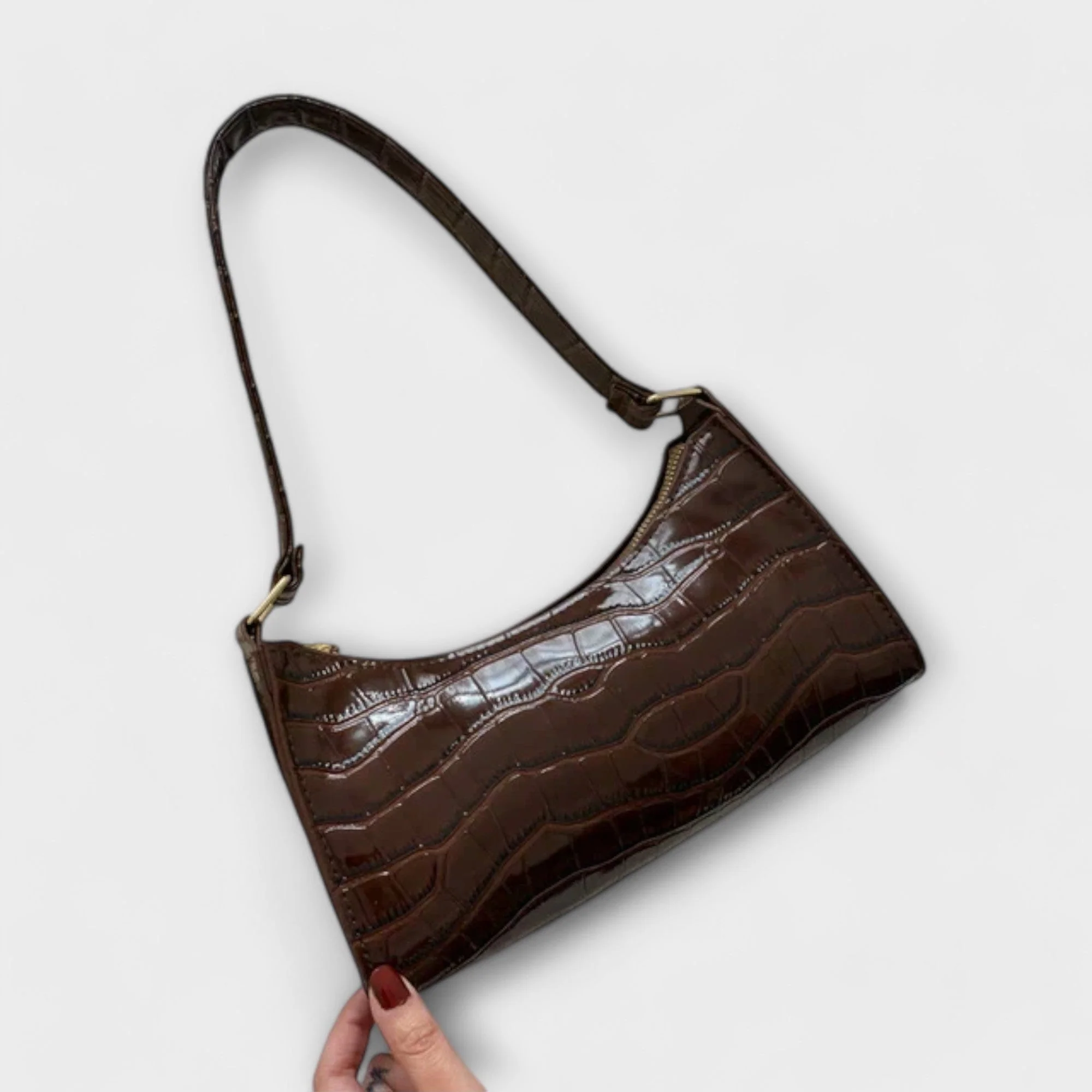 Thorne - Glänzende Ledertasche - Image 14