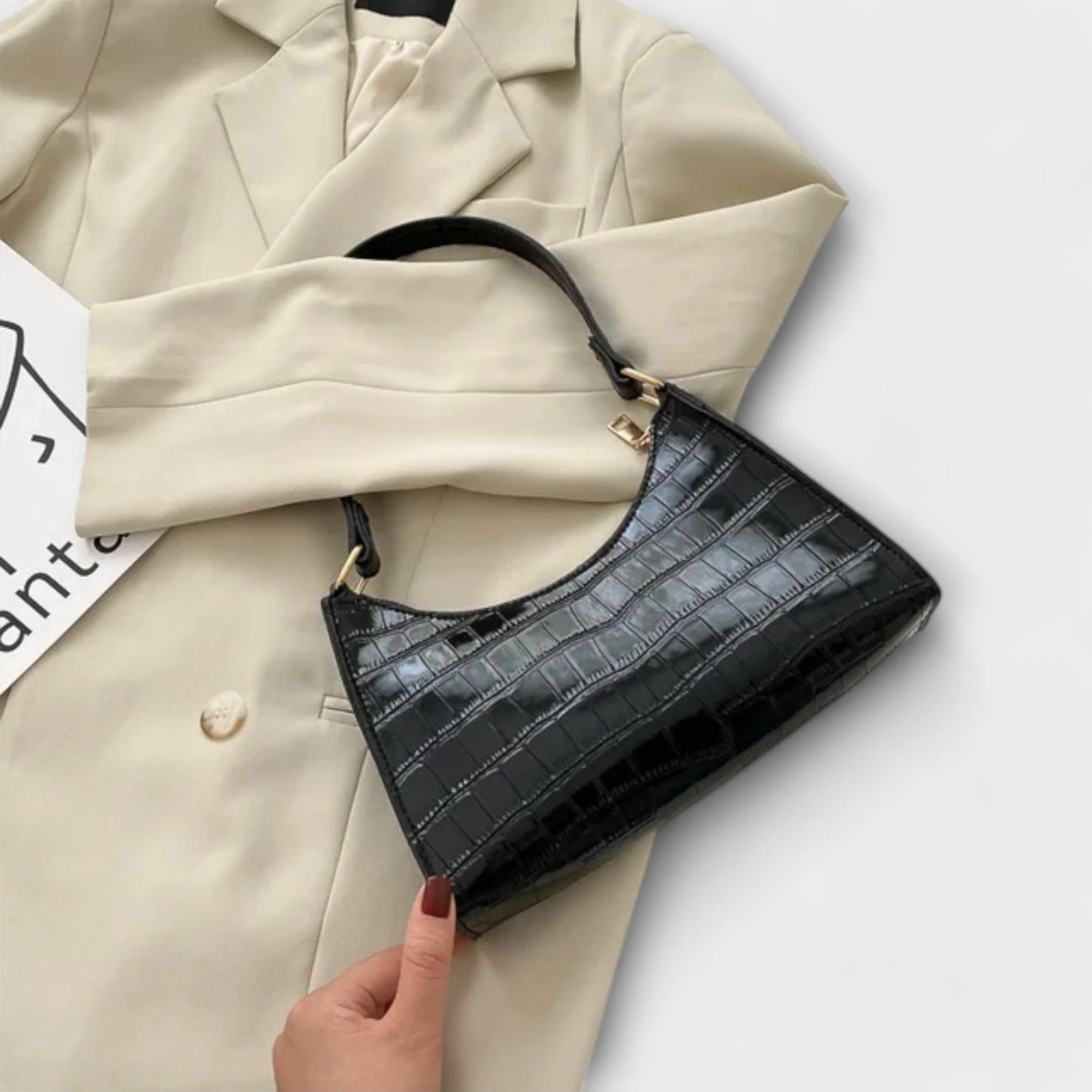 Thorne - Glänzende Ledertasche - Image 8
