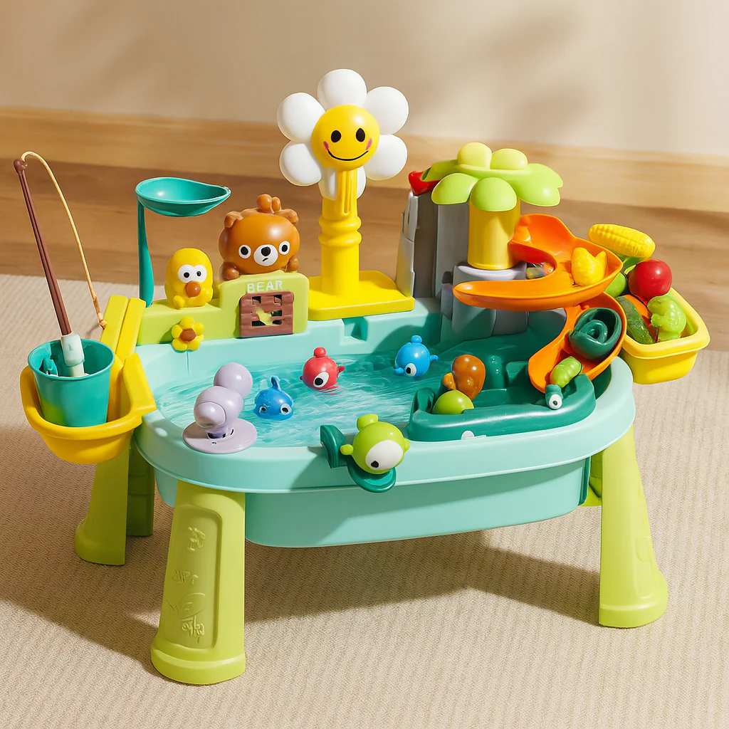 TinyFishers – Fischspielzeug mit Wasserwasch für frühkindliche Bildung - Image 5