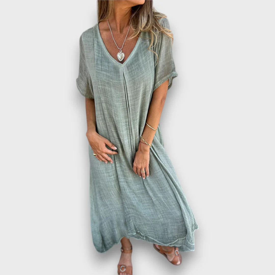 Tirelle – Luftiges Kleid mit V-Ausschnitt - Image 4