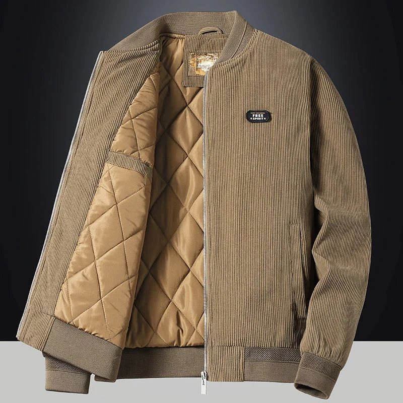 TOBIAS - CORDJACKE MIT GESTEPPTEM FUTTER - Image 2