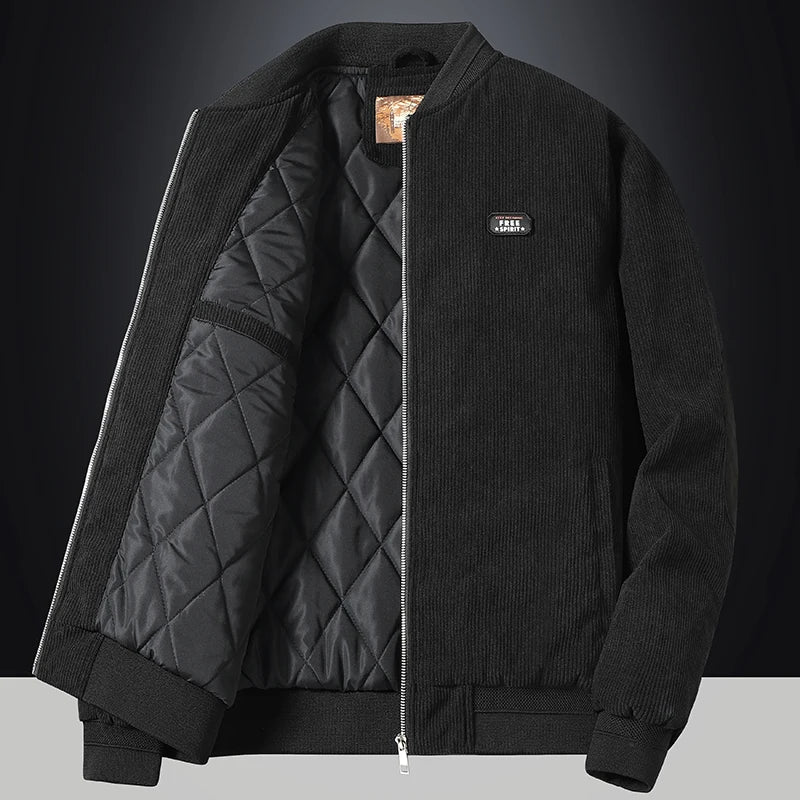 TOBIAS - CORDJACKE MIT GESTEPPTEM FUTTER - Image 4