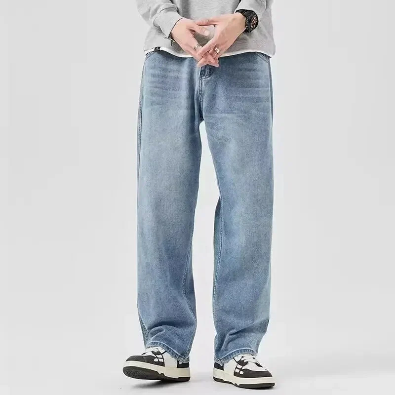 Tom | Lässiger Stil mit Weitem Bein Baggy Jeans - Image 3